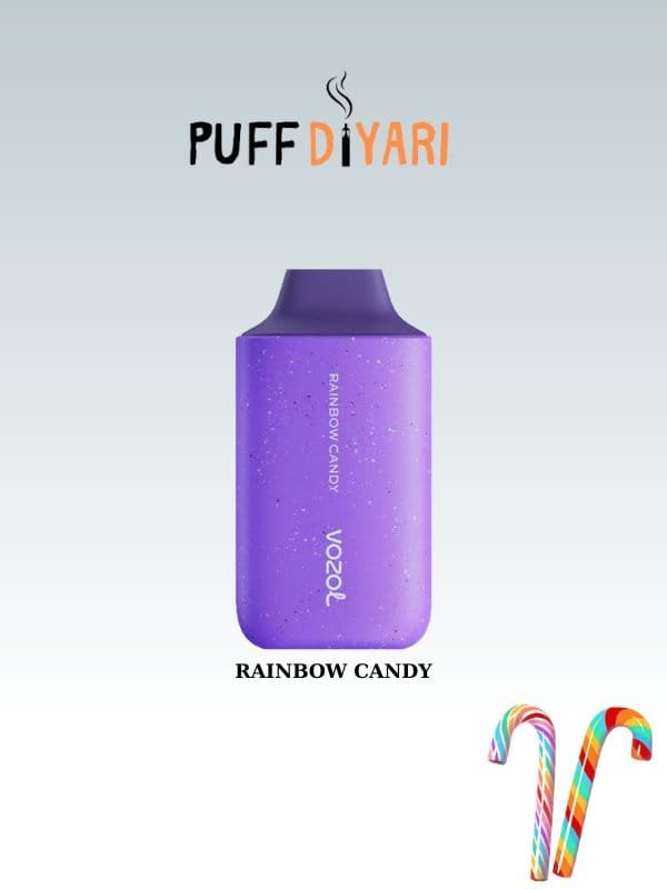 VOZOL STAR 6000 PUFF DİSPOSABLE VAPE RAINBOW CANDY