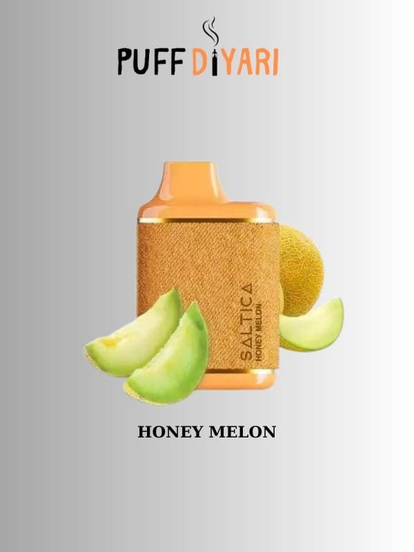 SALTICA LEATHER 6000 PUFF DISPOSABLE VAPE BAR HONEY MELON